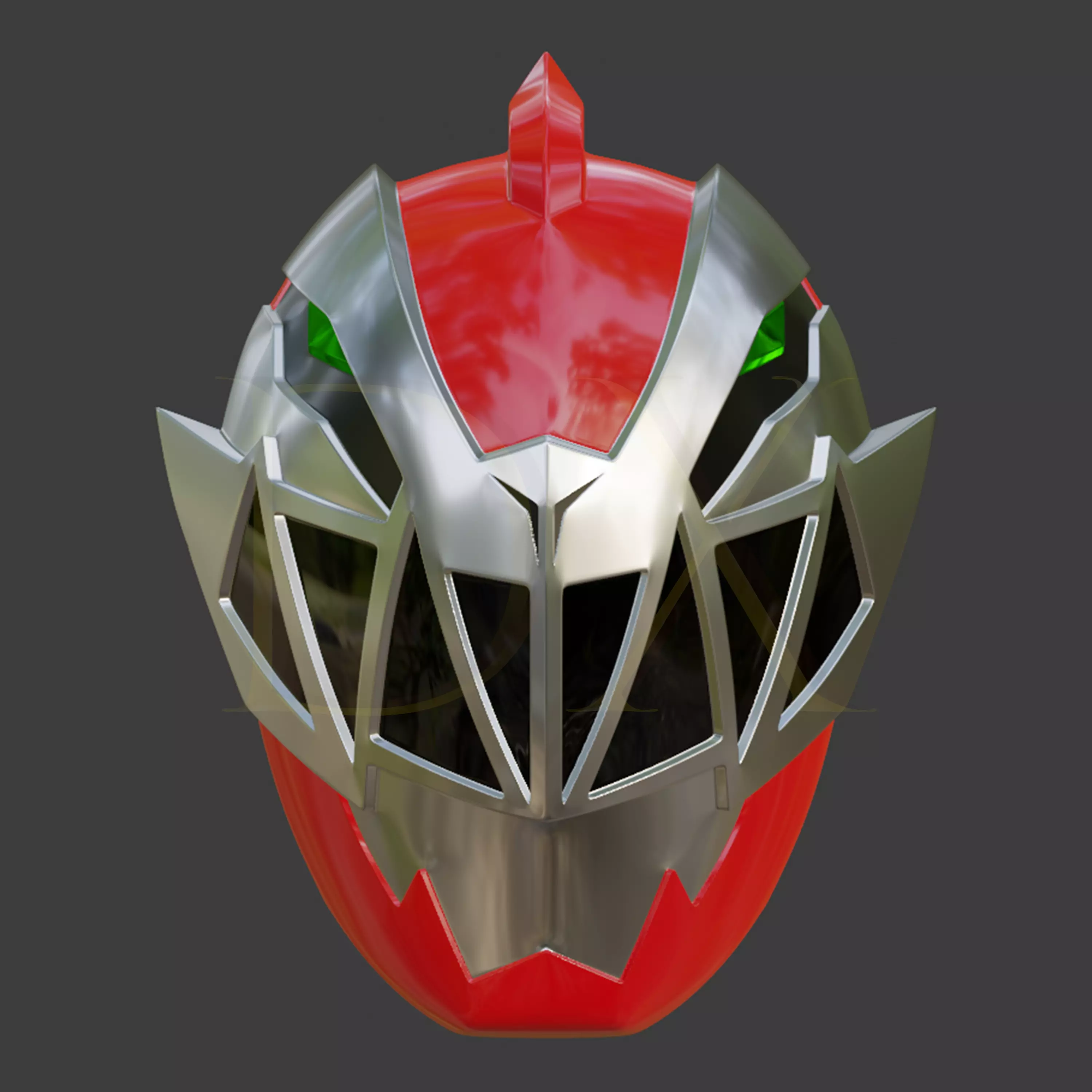 Ryusoulger Red - Dino Fury Red 3D print model_0