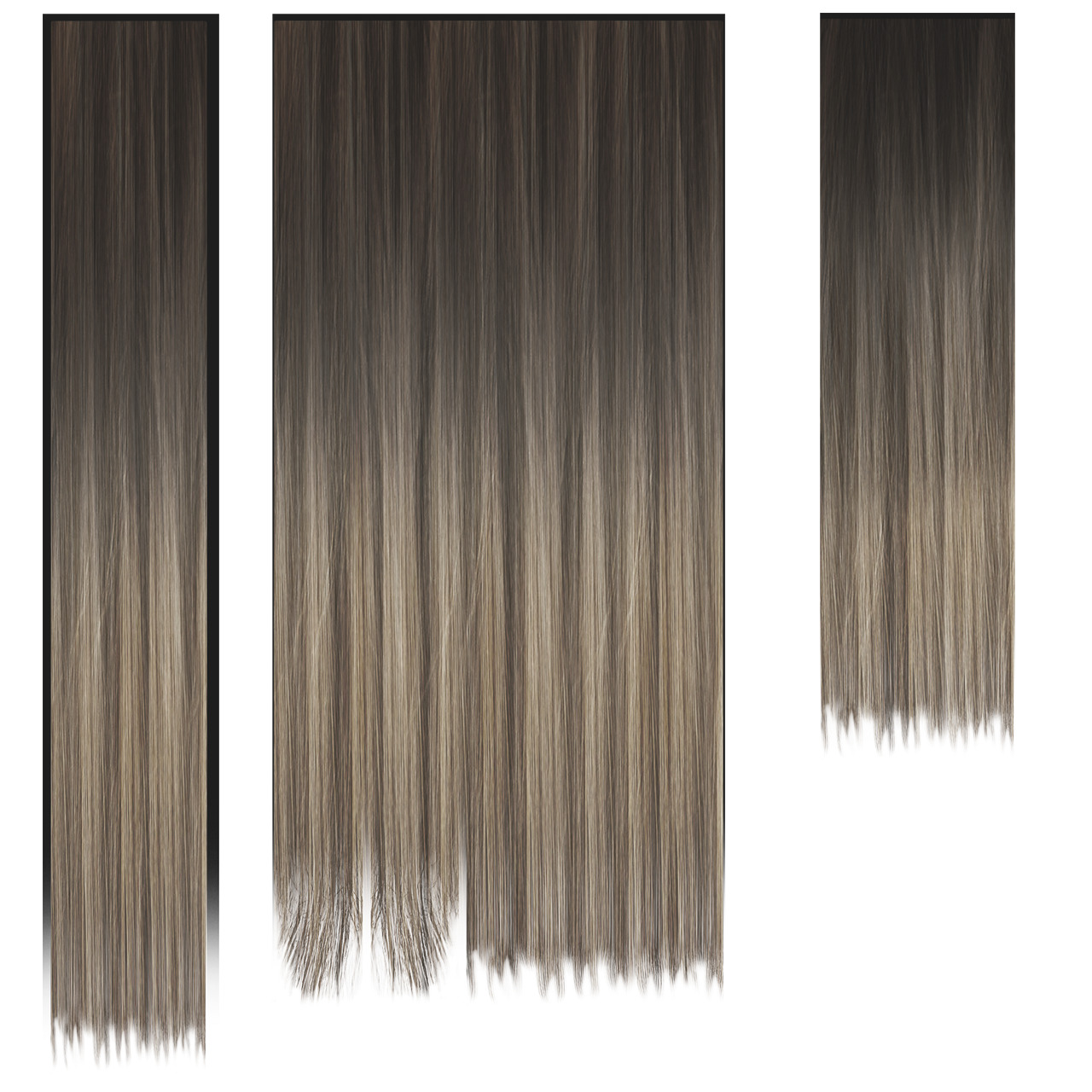 girls tops and skirt rigged 3d model Low-poly 3D model_19