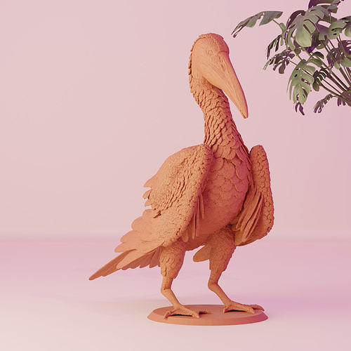 3D Printable Ichthyornis Miniature 3D print model