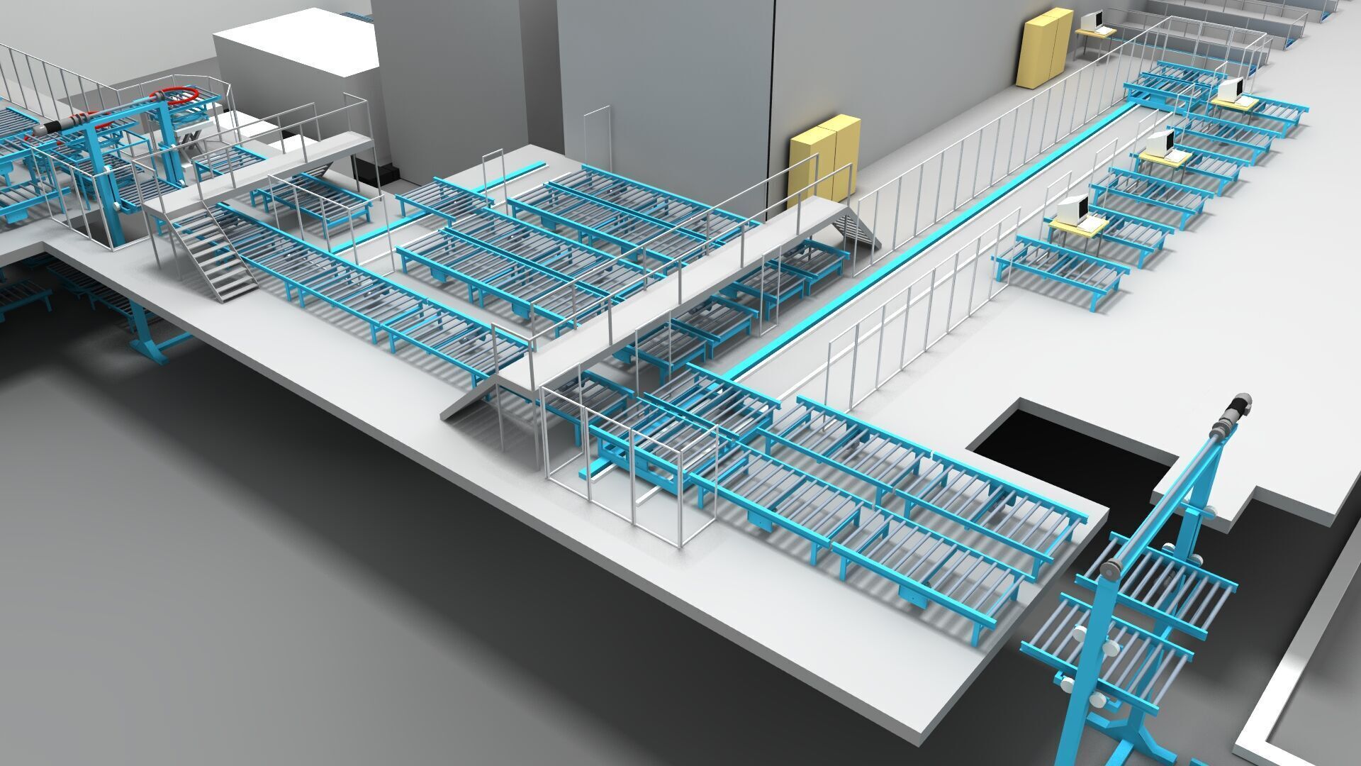 Warehouse 3D model_1