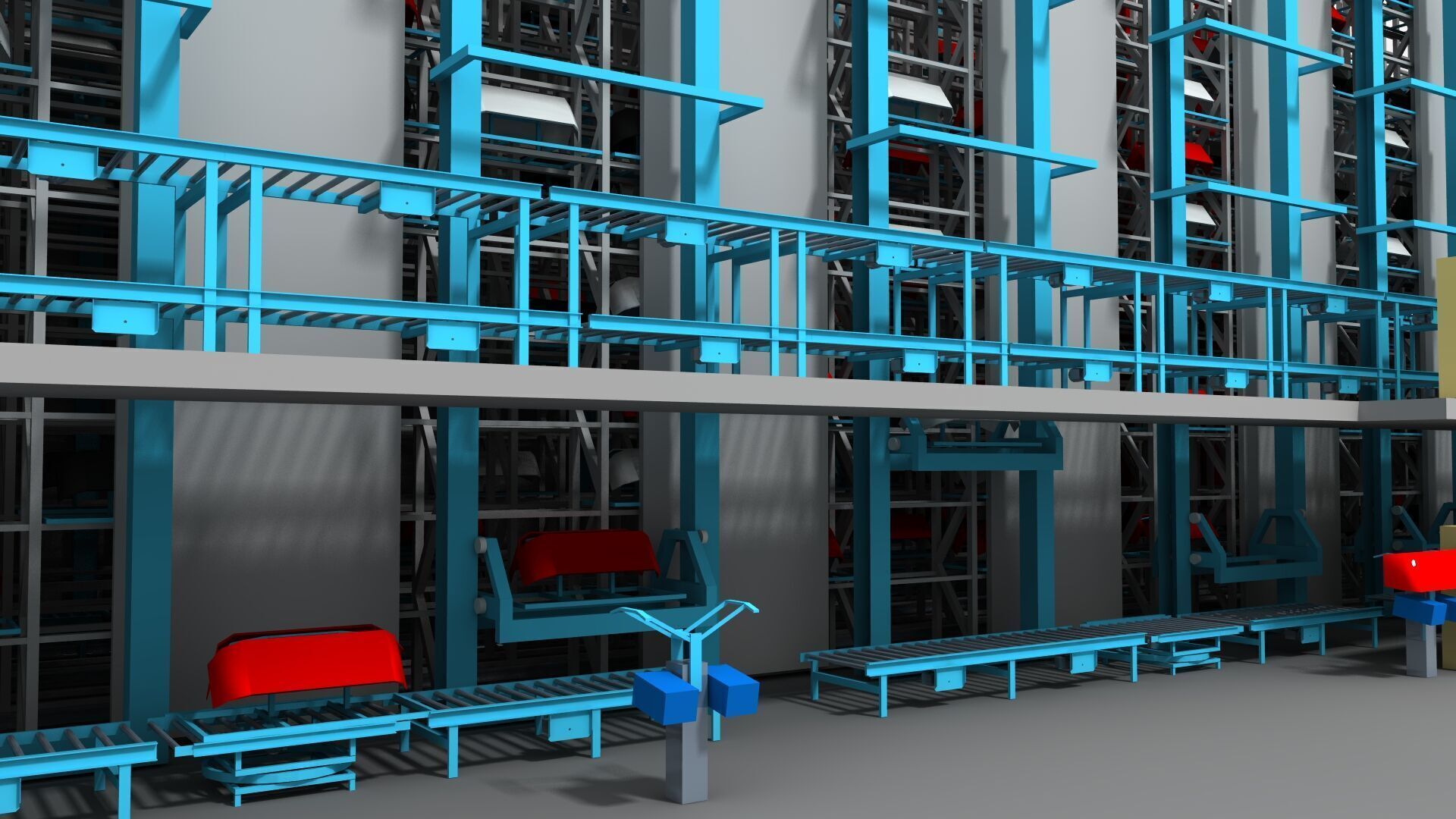 Warehouse 3D model_7