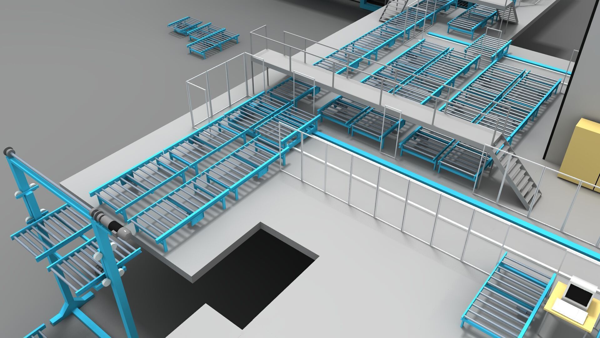 Warehouse 3D model_16