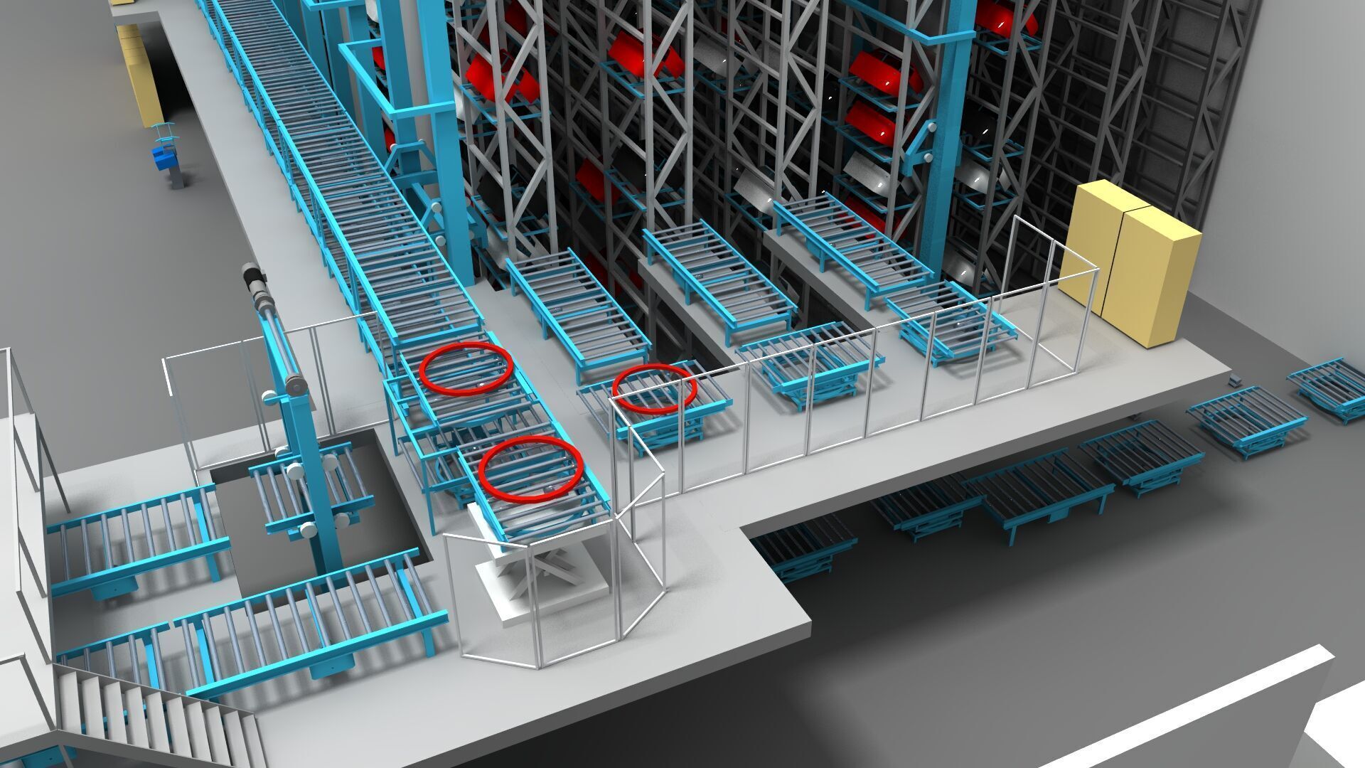 Warehouse 3D model_4