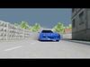 JDM Drift Car 3d Model - RX7 Style Low-poly 3D model_1