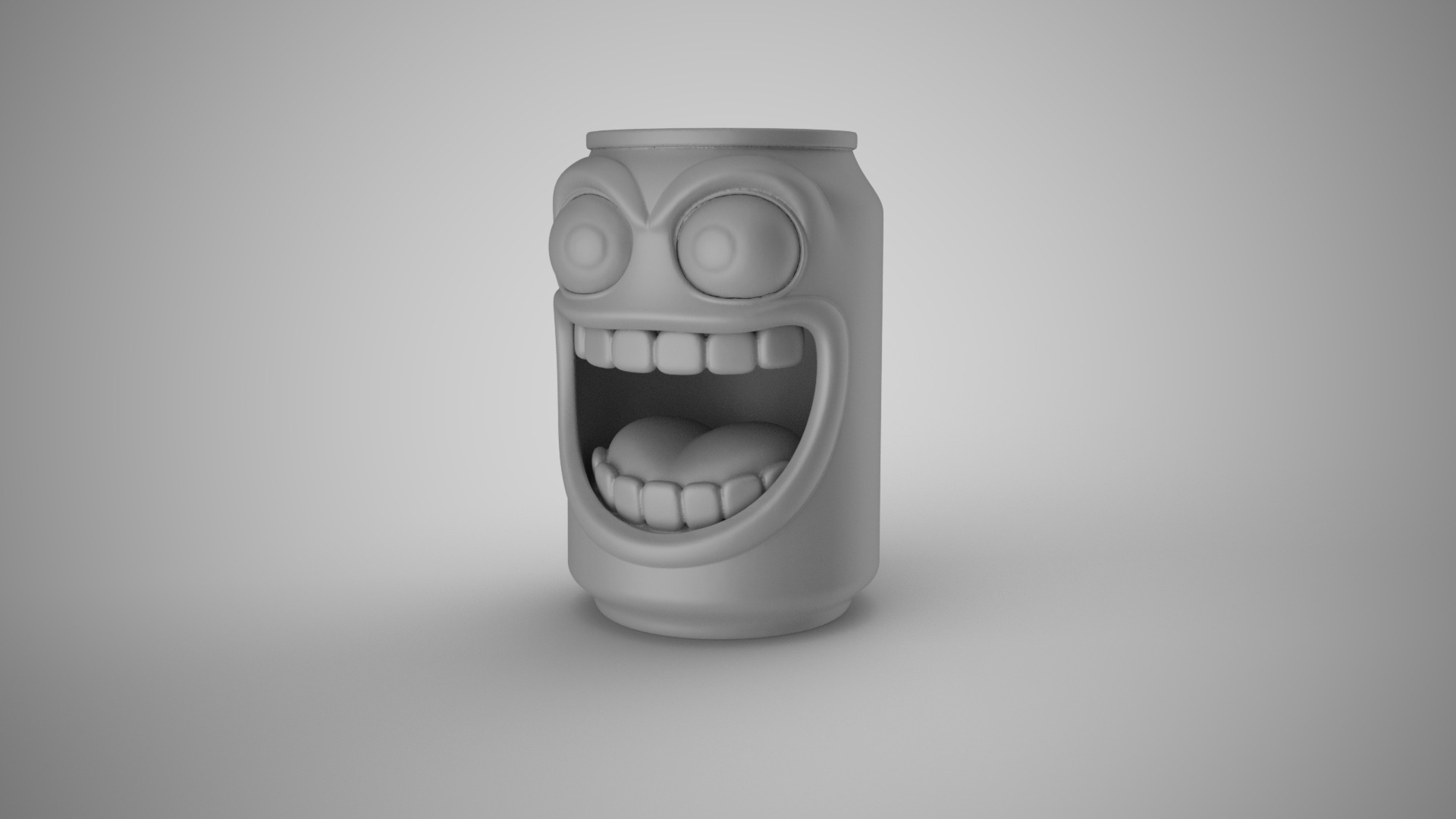 Crazy Tin Can 3D print model_2