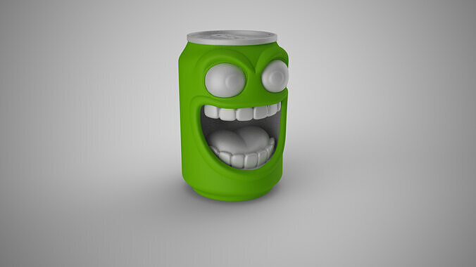 Crazy Tin Can 3D print model