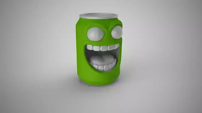 Crazy Tin Can 3D print model