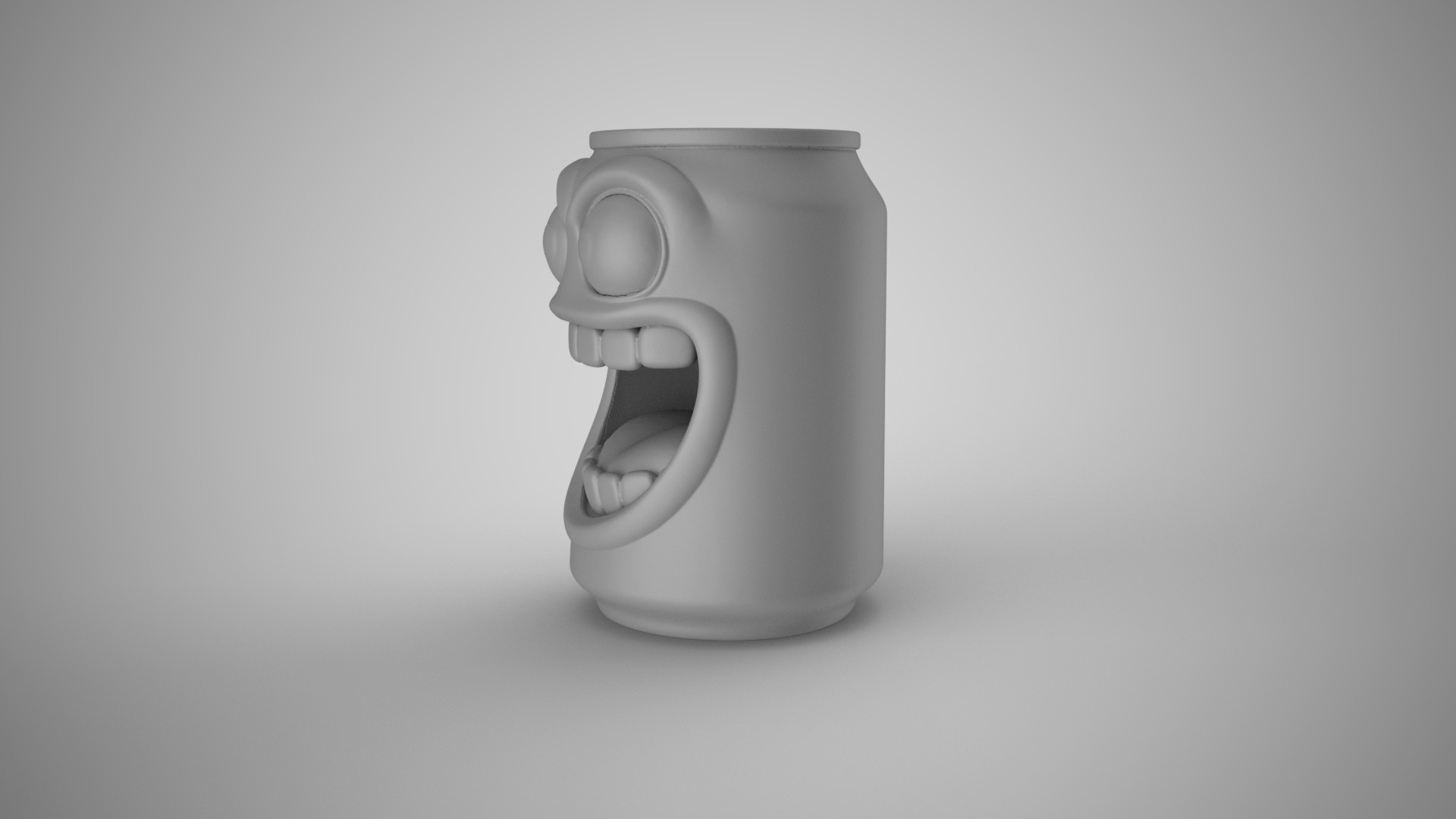 Crazy Tin Can 3D print model_3