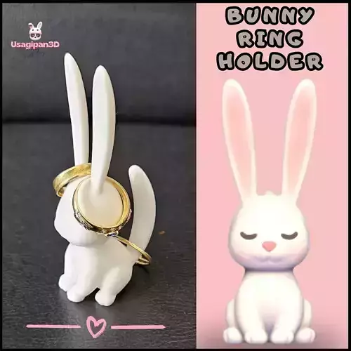 Bunny Ring Holder