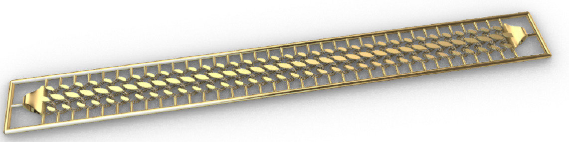 Gold bracelet chains new collection 1-50 3D print model 3D print model_24