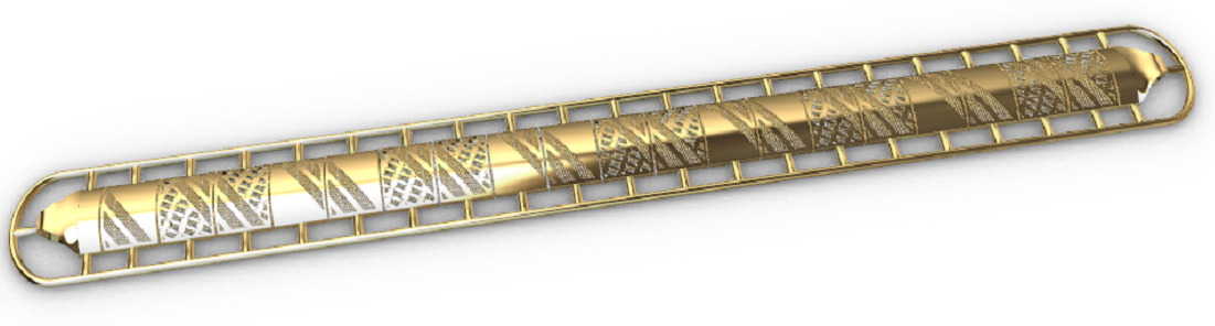 Gold bracelet chains new collection 1-50 3D print model 3D print model_17