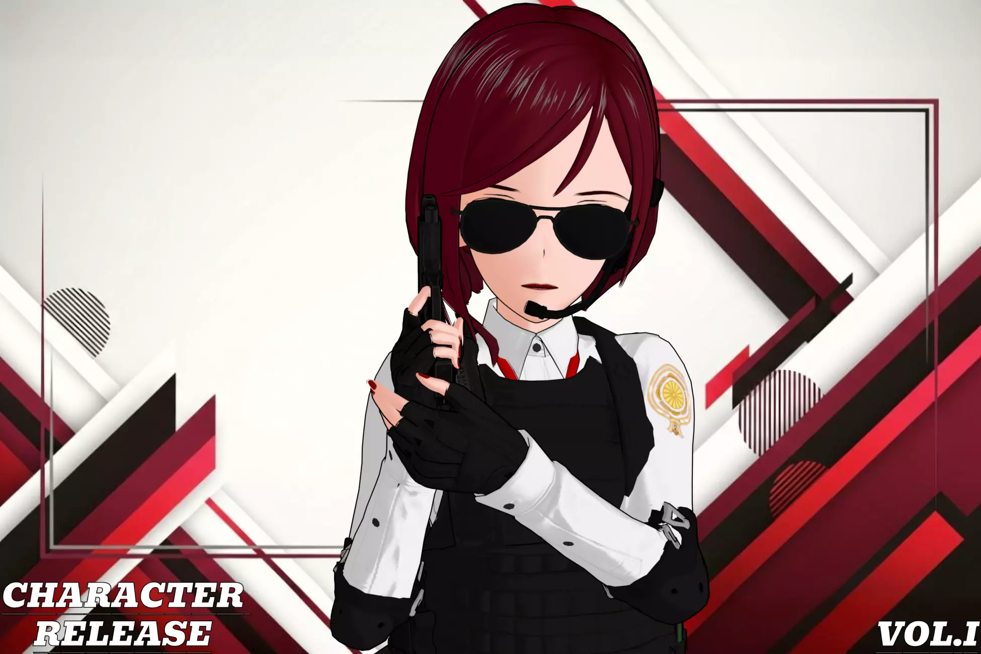 Anime Character Special Vol I Low-poly 3D model