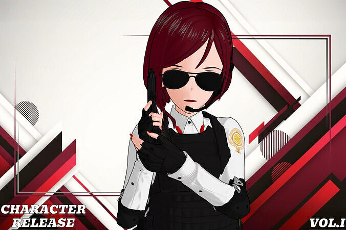Anime Character Special Vol I Free low-poly 3D model