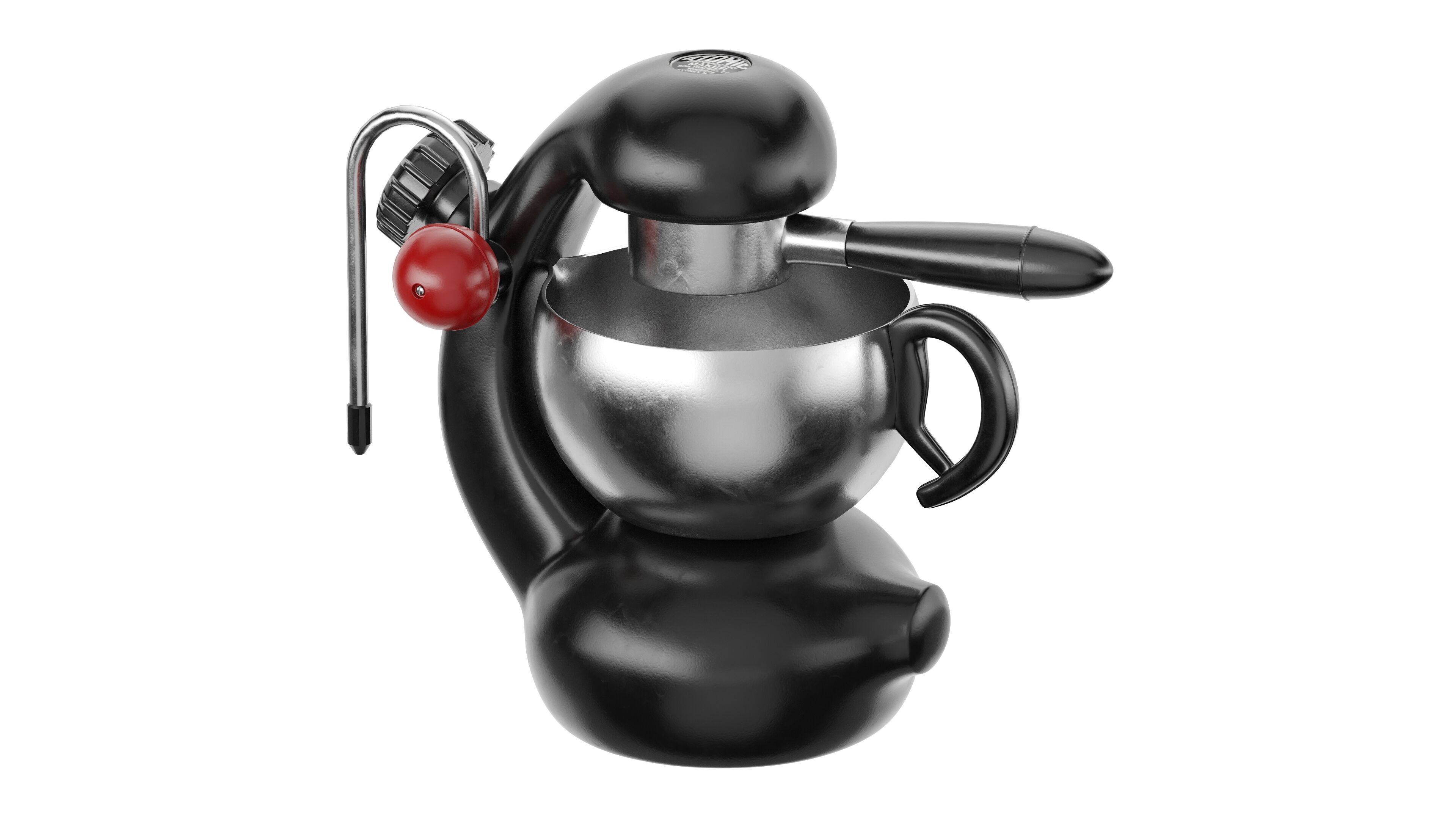Atomic Coffee Maker 3D model_1