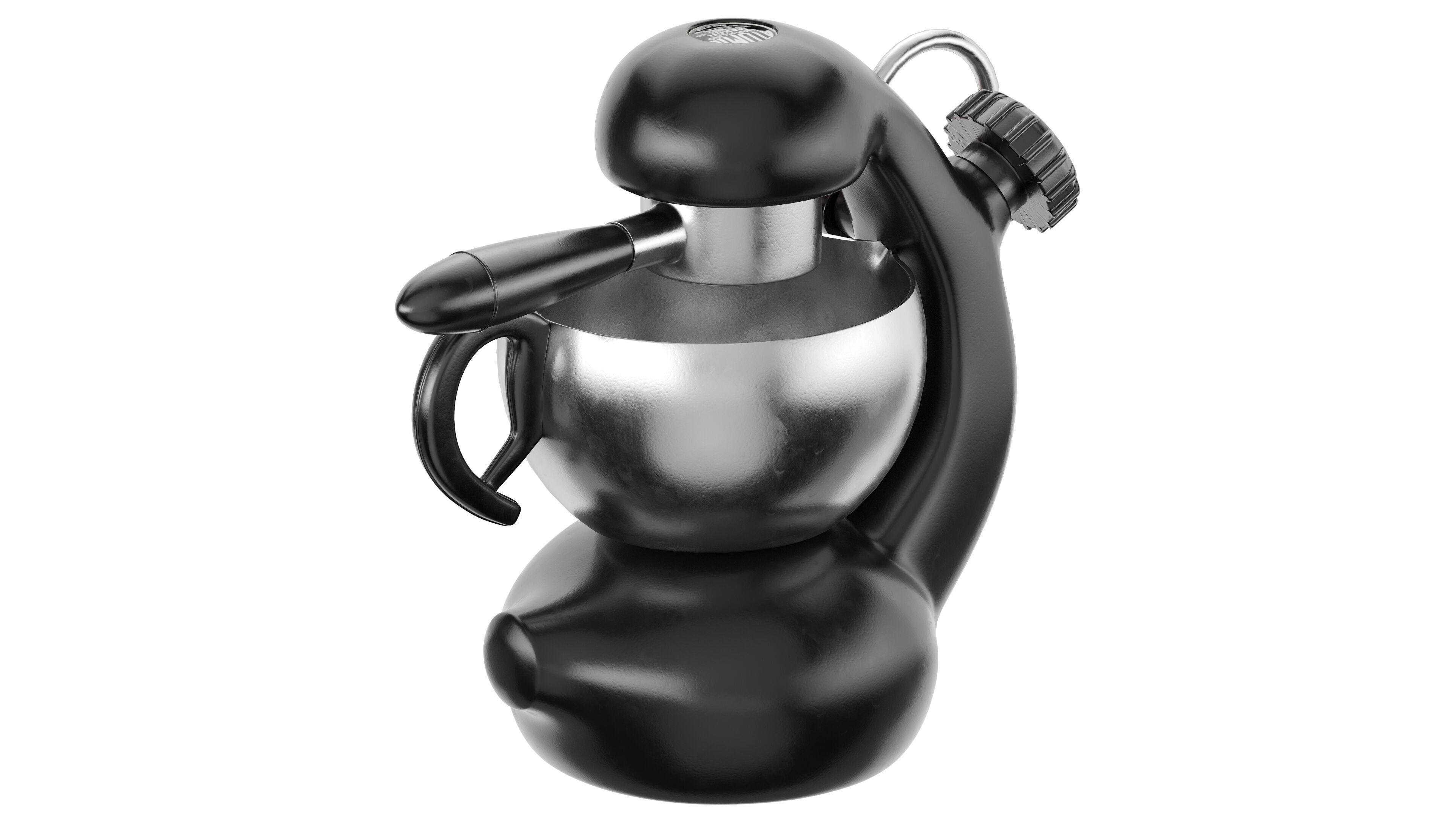 Atomic Coffee Maker 3D model_2