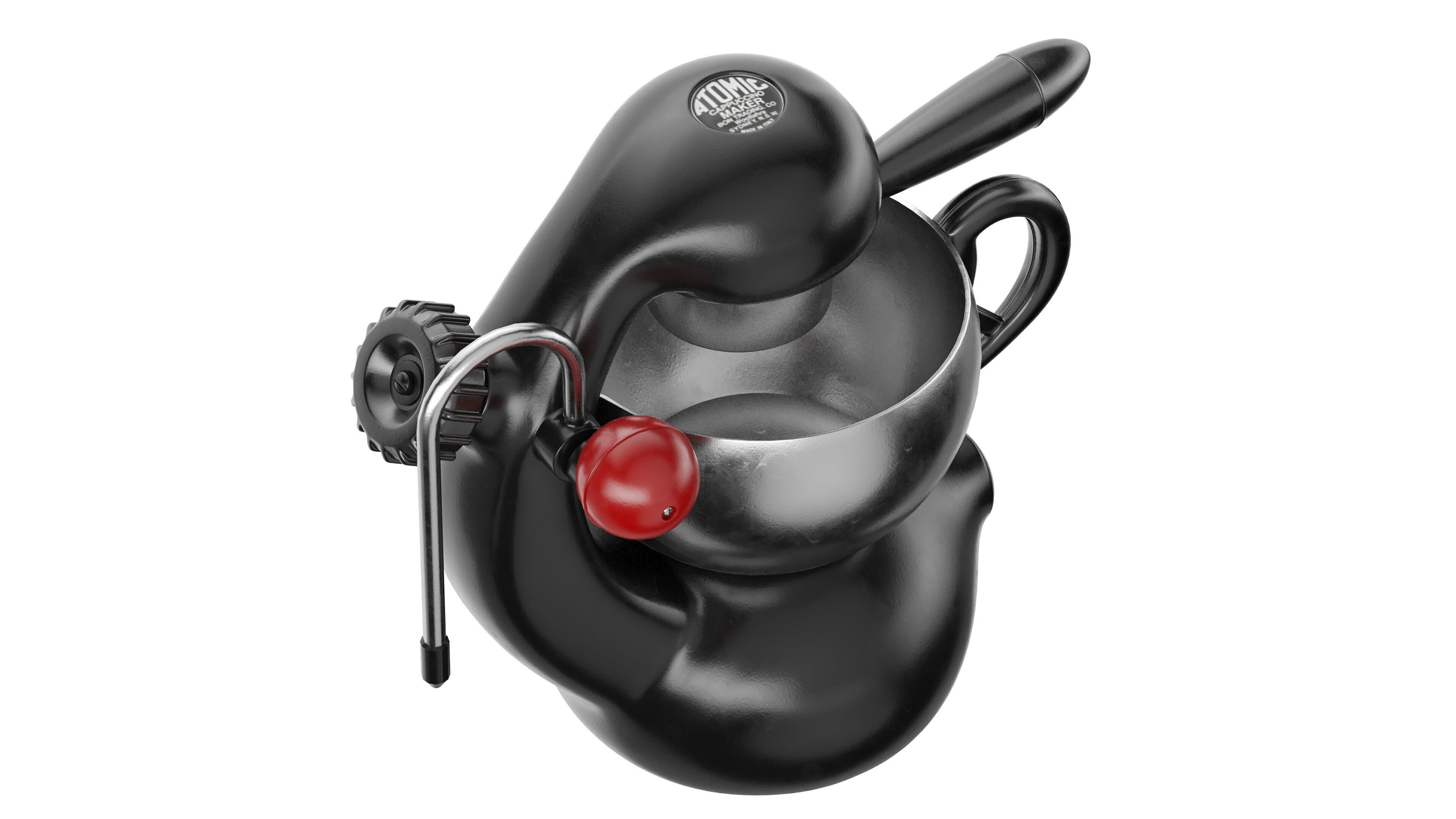 Atomic Coffee Maker 3D model_8