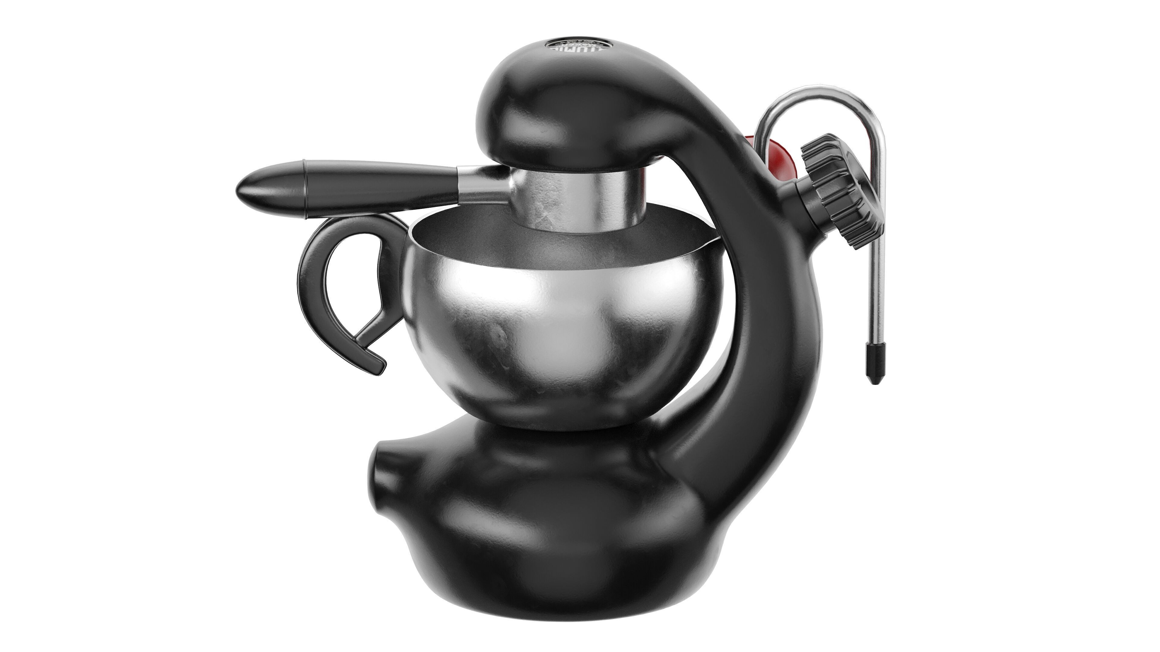 Atomic Coffee Maker 3D model_3