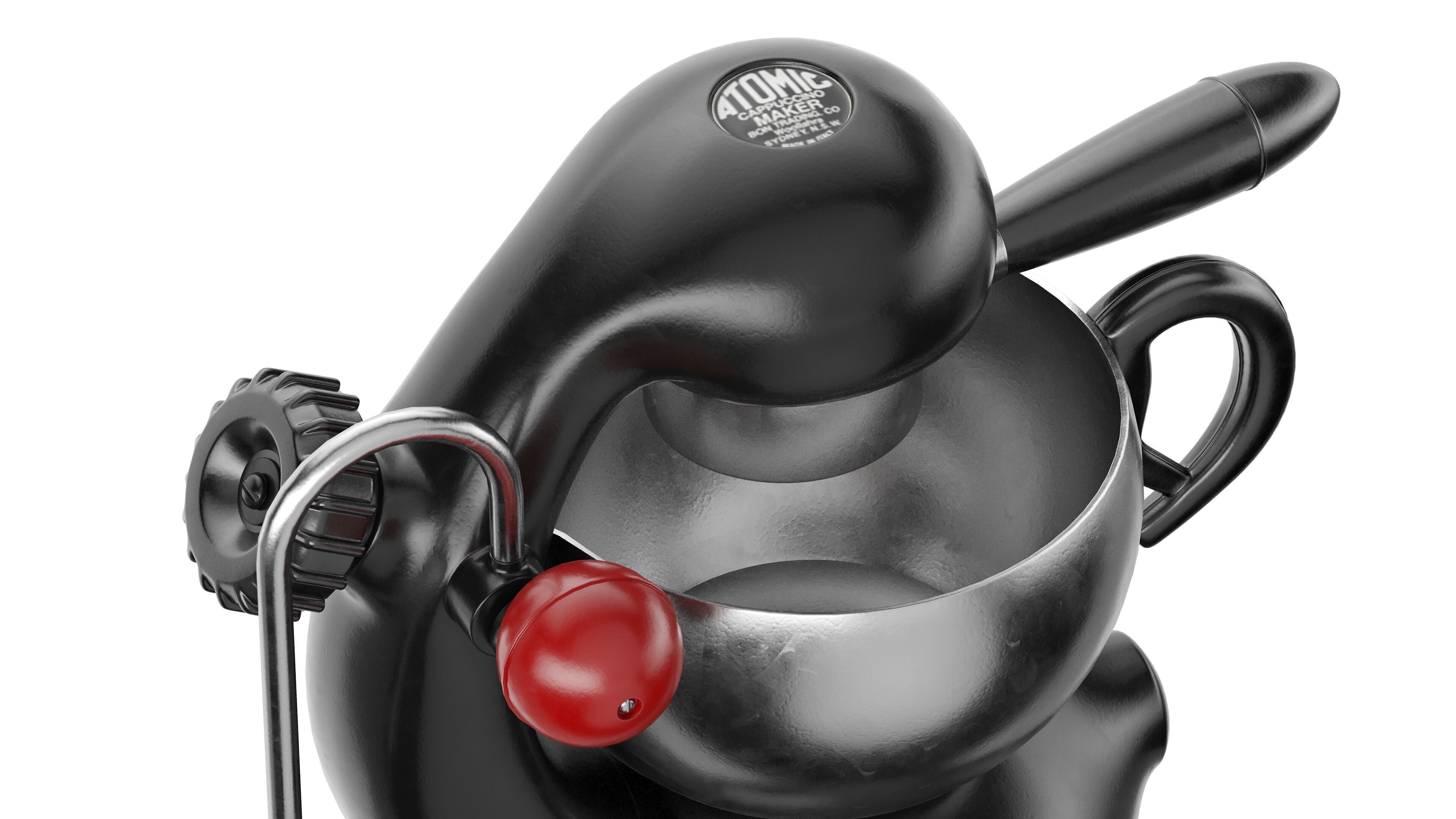 Atomic Coffee Maker 3D model_9