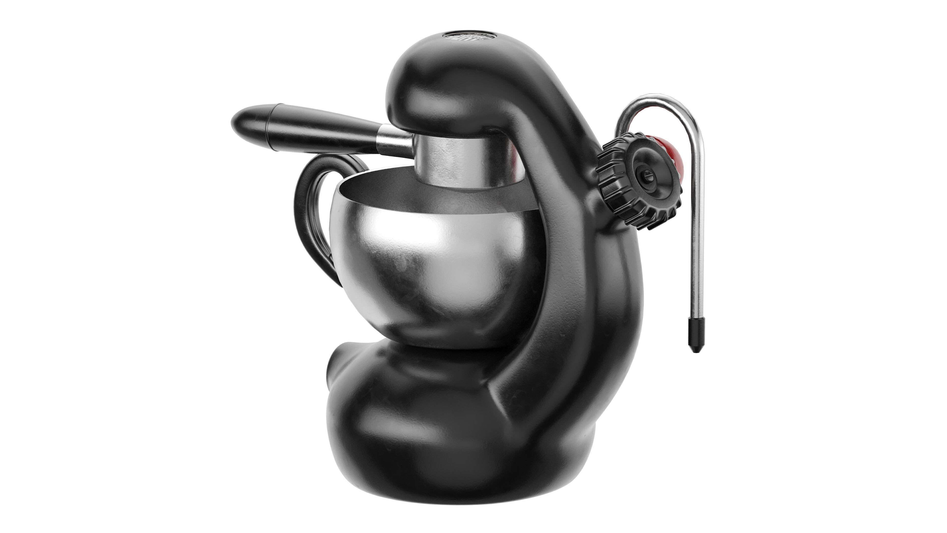 Atomic Coffee Maker 3D model_4