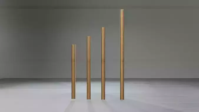  Beam Low-poly 3D model