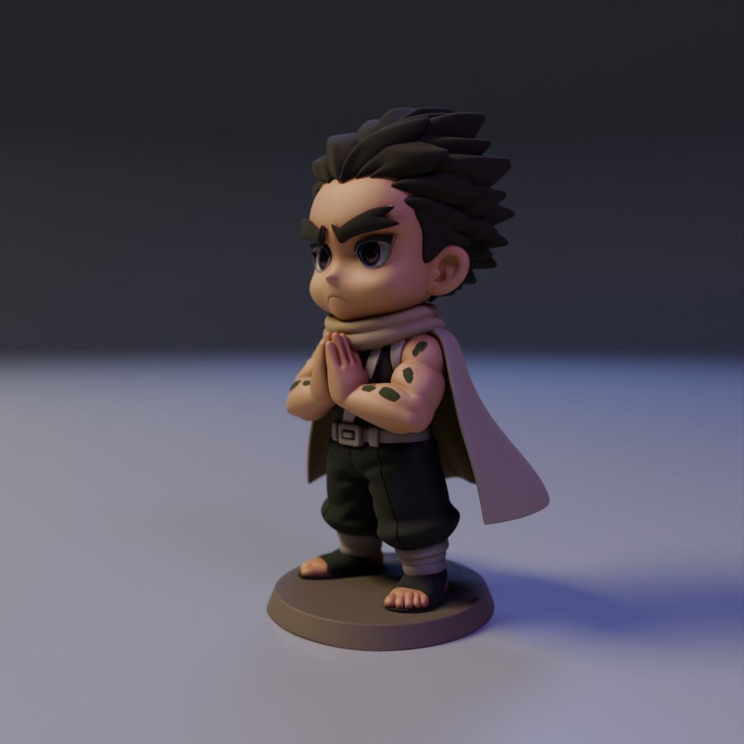 Gyomei Himejima 3D print model_10