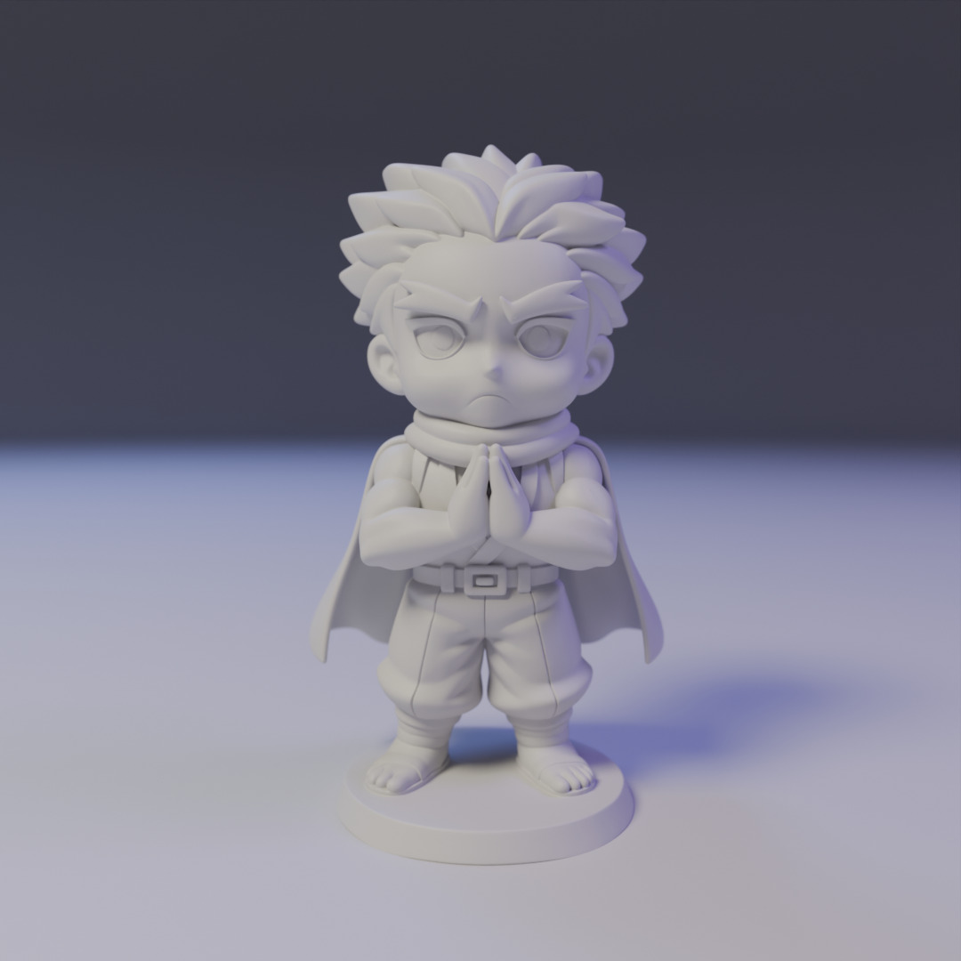 Gyomei Himejima 3D print model_15