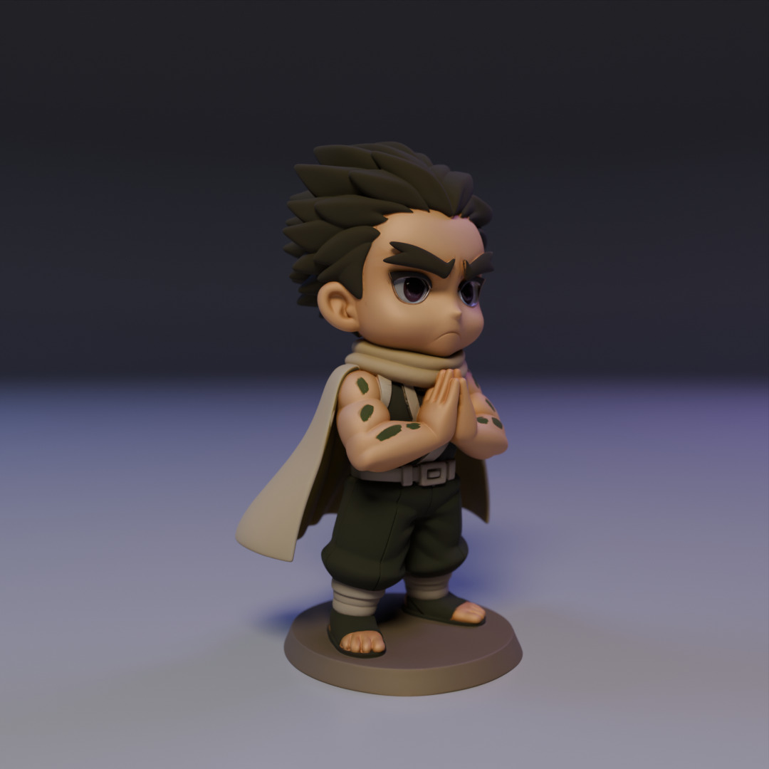 Gyomei Himejima 3D print model_8