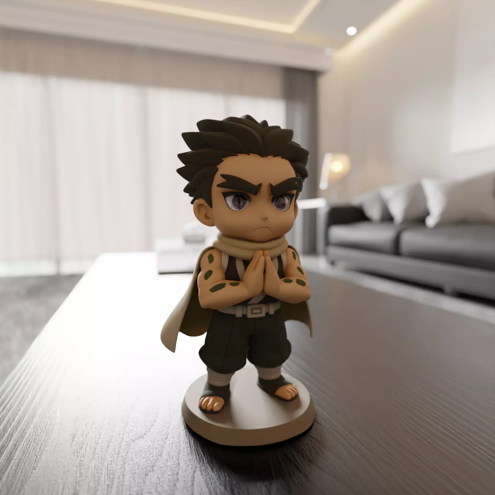 Gyomei Himejima 3D print model_0