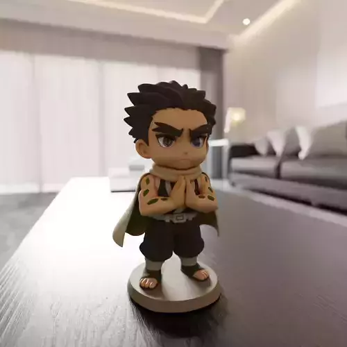 Gyomei Himejima 3D print model