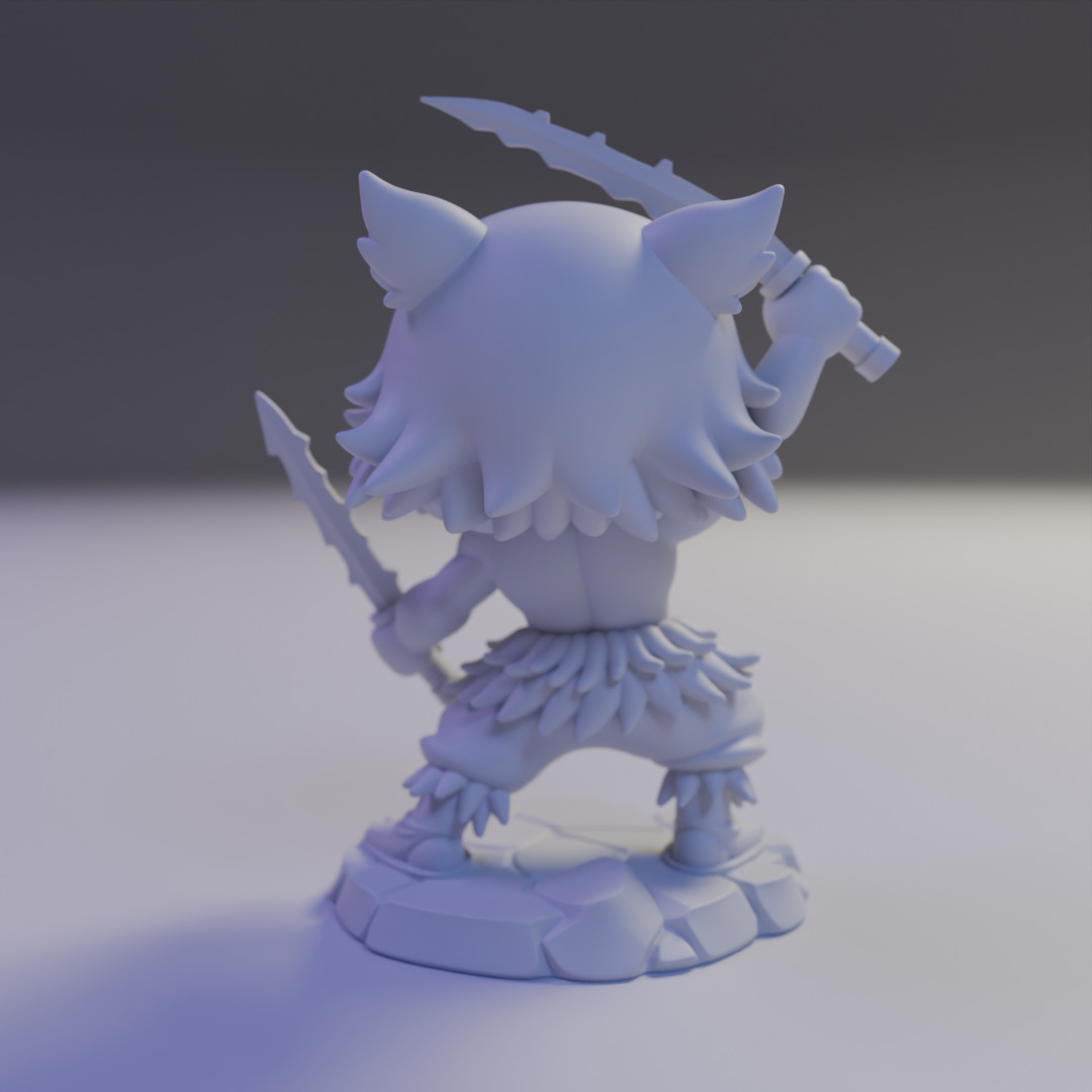 Inosuke Hashibira 3D print model_5