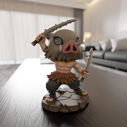 Inosuke Hashibira 3D print model