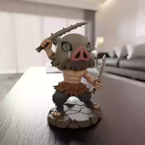 Inosuke Hashibira 3D print model