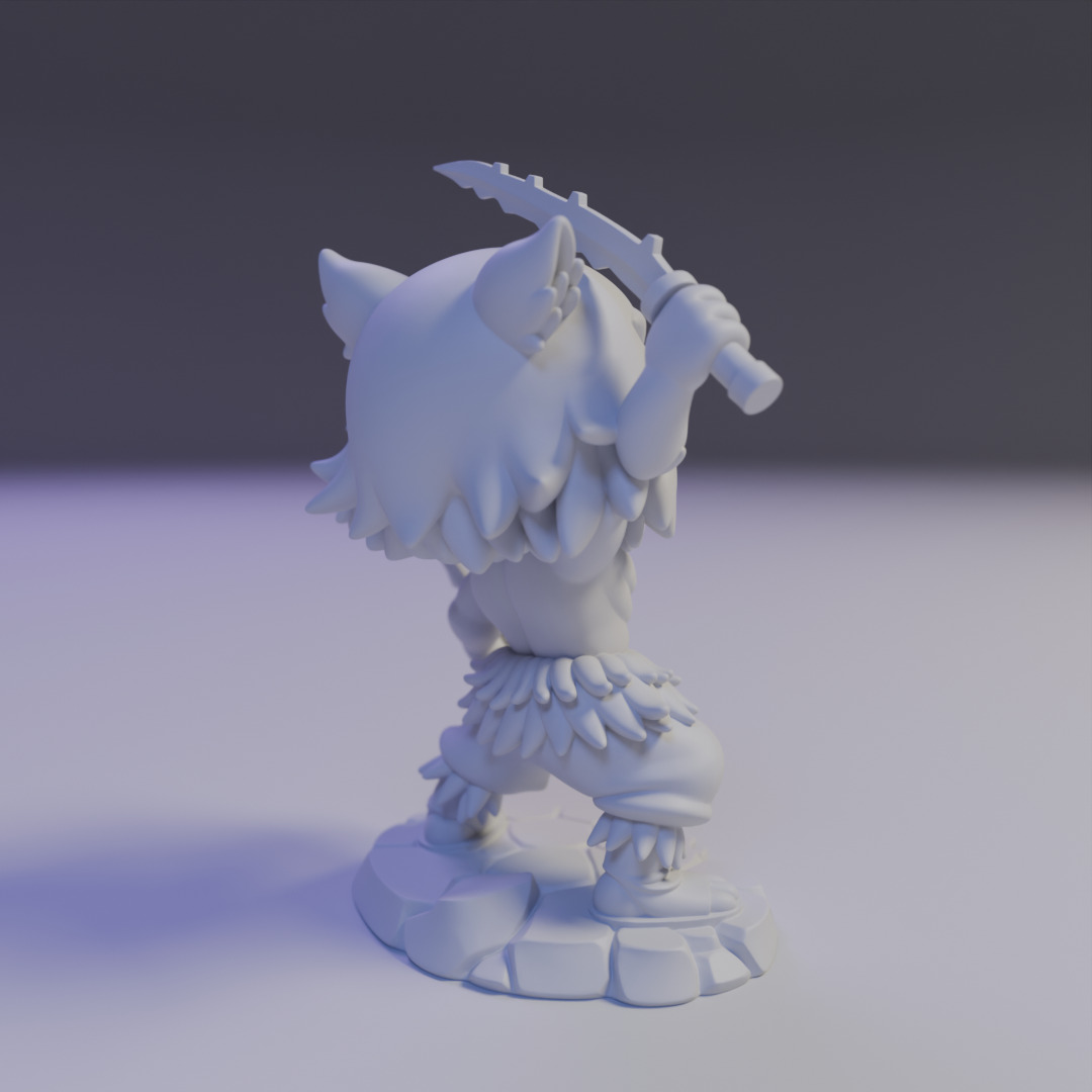Inosuke Hashibira 3D print model_13