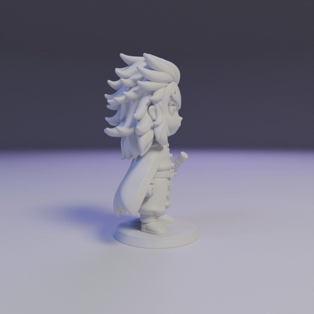 Kyojuro Rengoku 3D print model_1