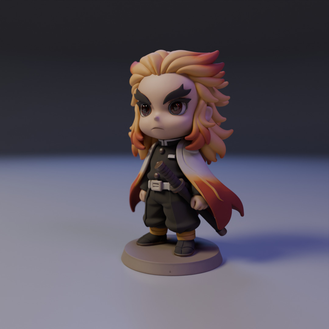 Kyojuro Rengoku 3D print model_10