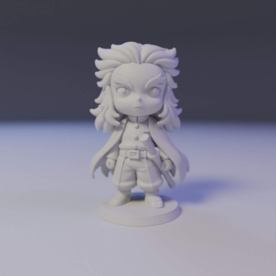 Kyojuro Rengoku 3D print model_15