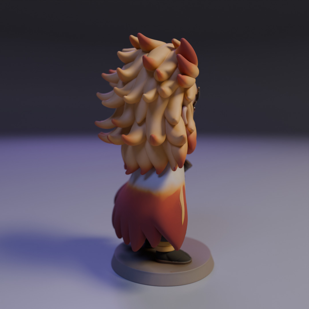 Kyojuro Rengoku 3D print model_14
