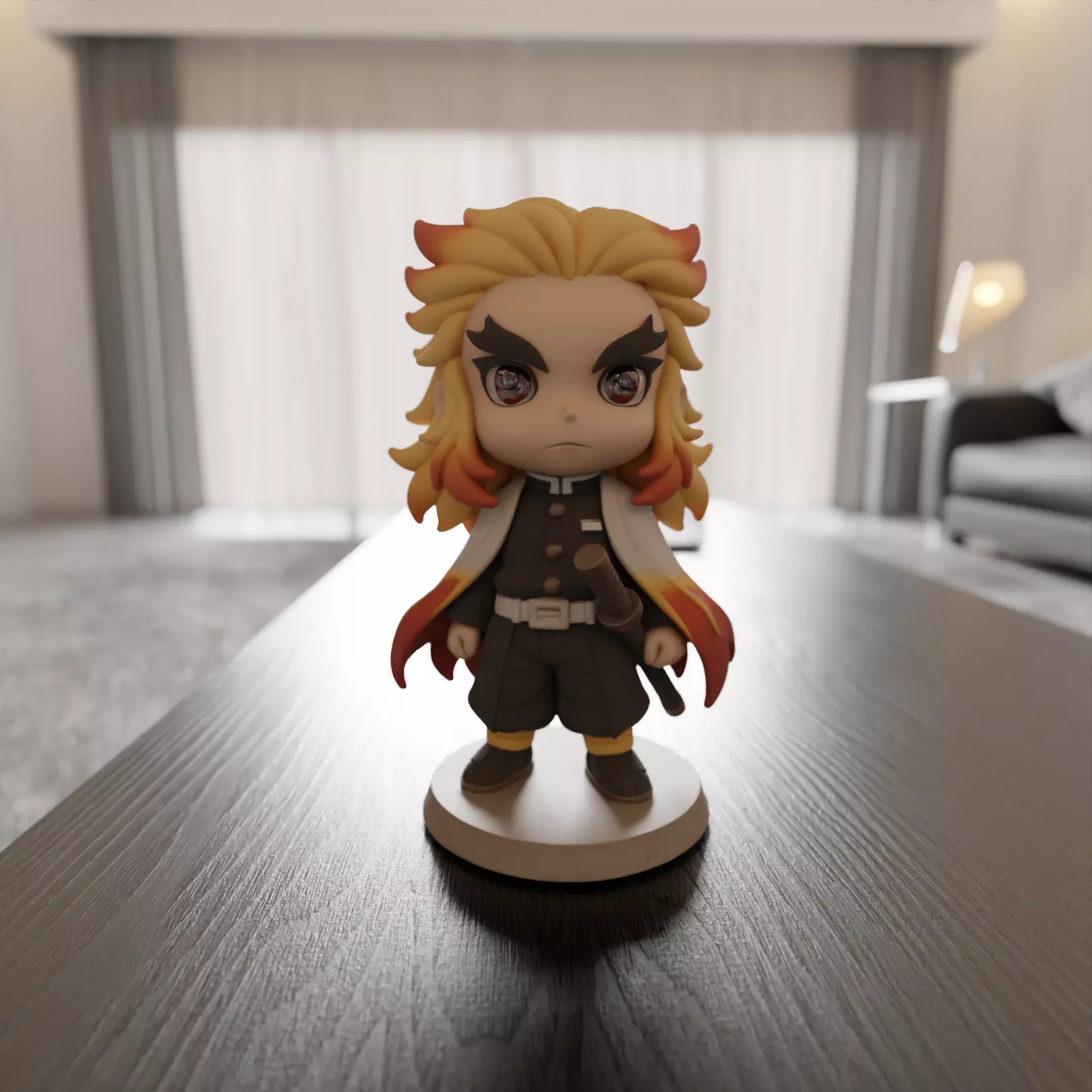 Kyojuro Rengoku 3D print model_0