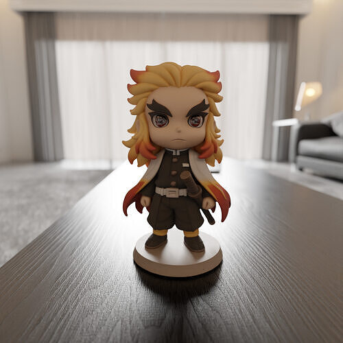 Kyojuro Rengoku 3D print model