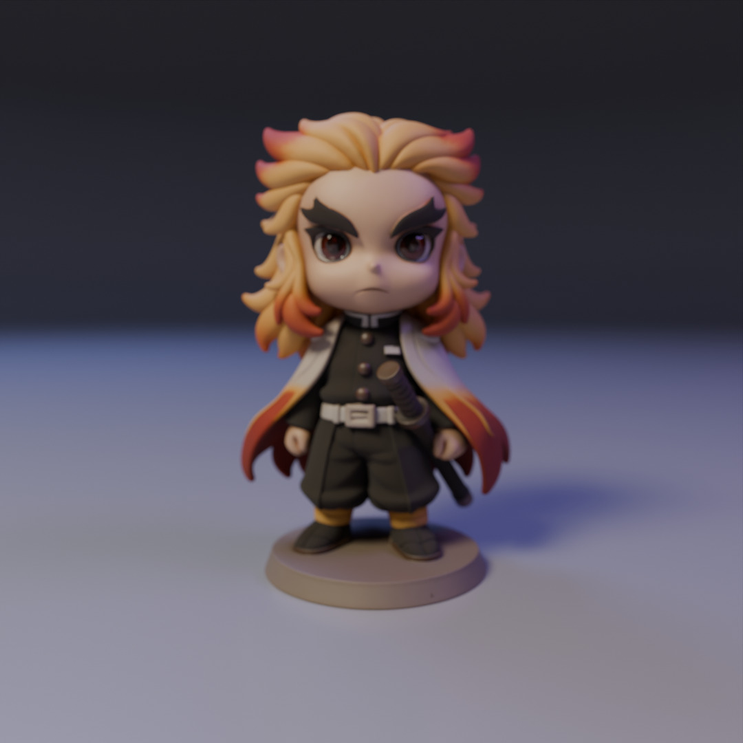 Kyojuro Rengoku 3D print model_16