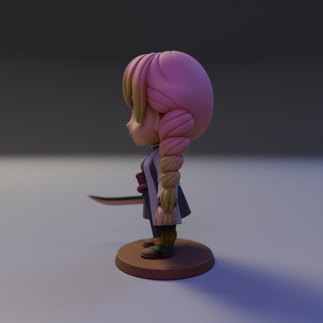 mitsuri kanroji 3D print model_4