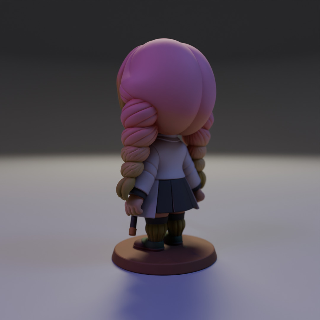mitsuri kanroji 3D print model_12