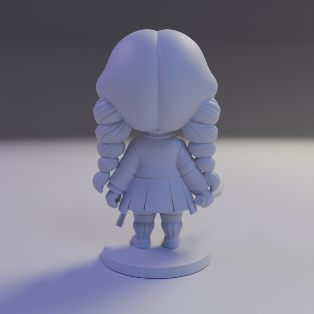 mitsuri kanroji 3D print model_5
