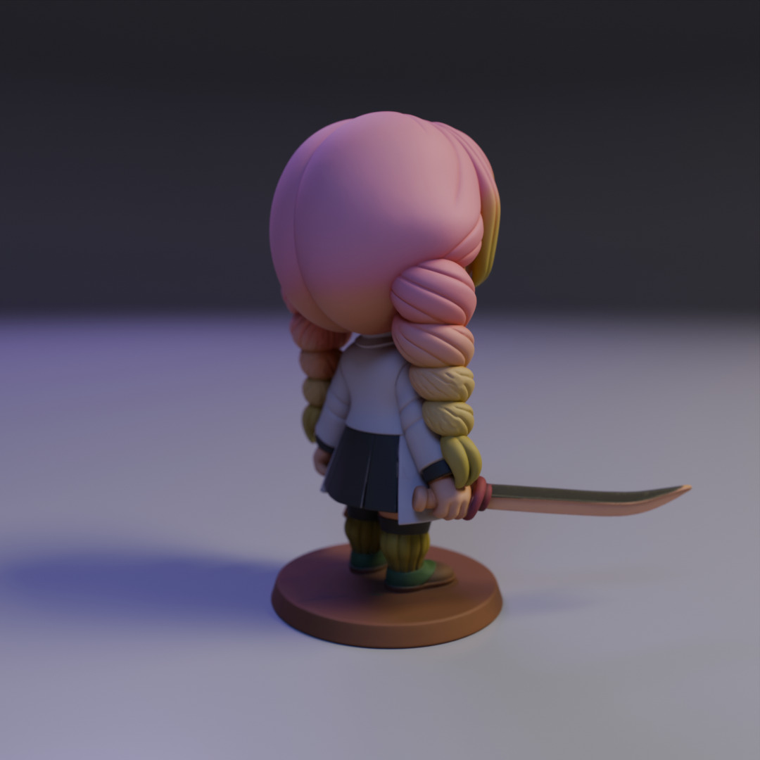 mitsuri kanroji 3D print model_14