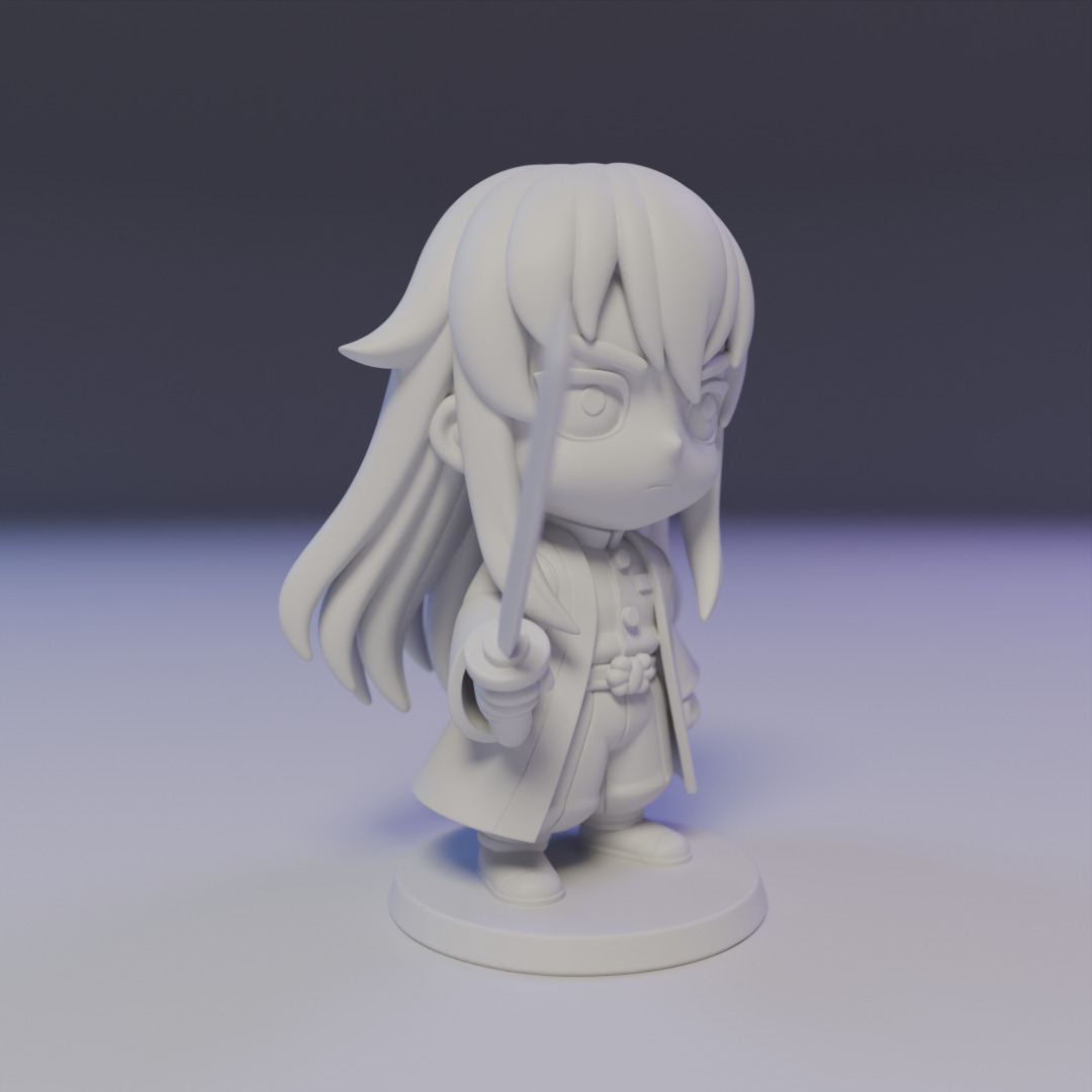Muichiro Tokito 3D print model_7
