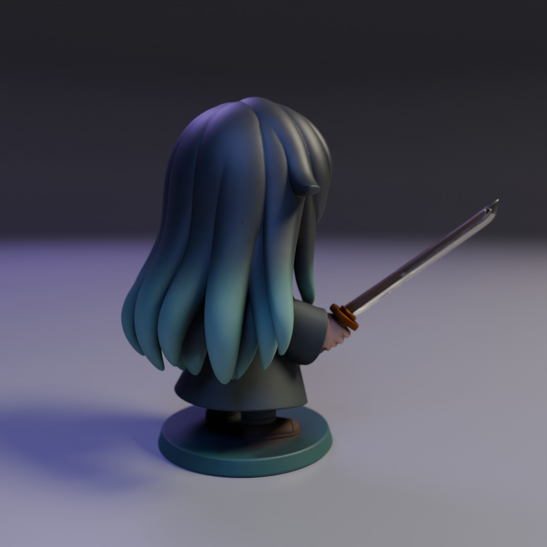 Muichiro Tokito 3D print model_14
