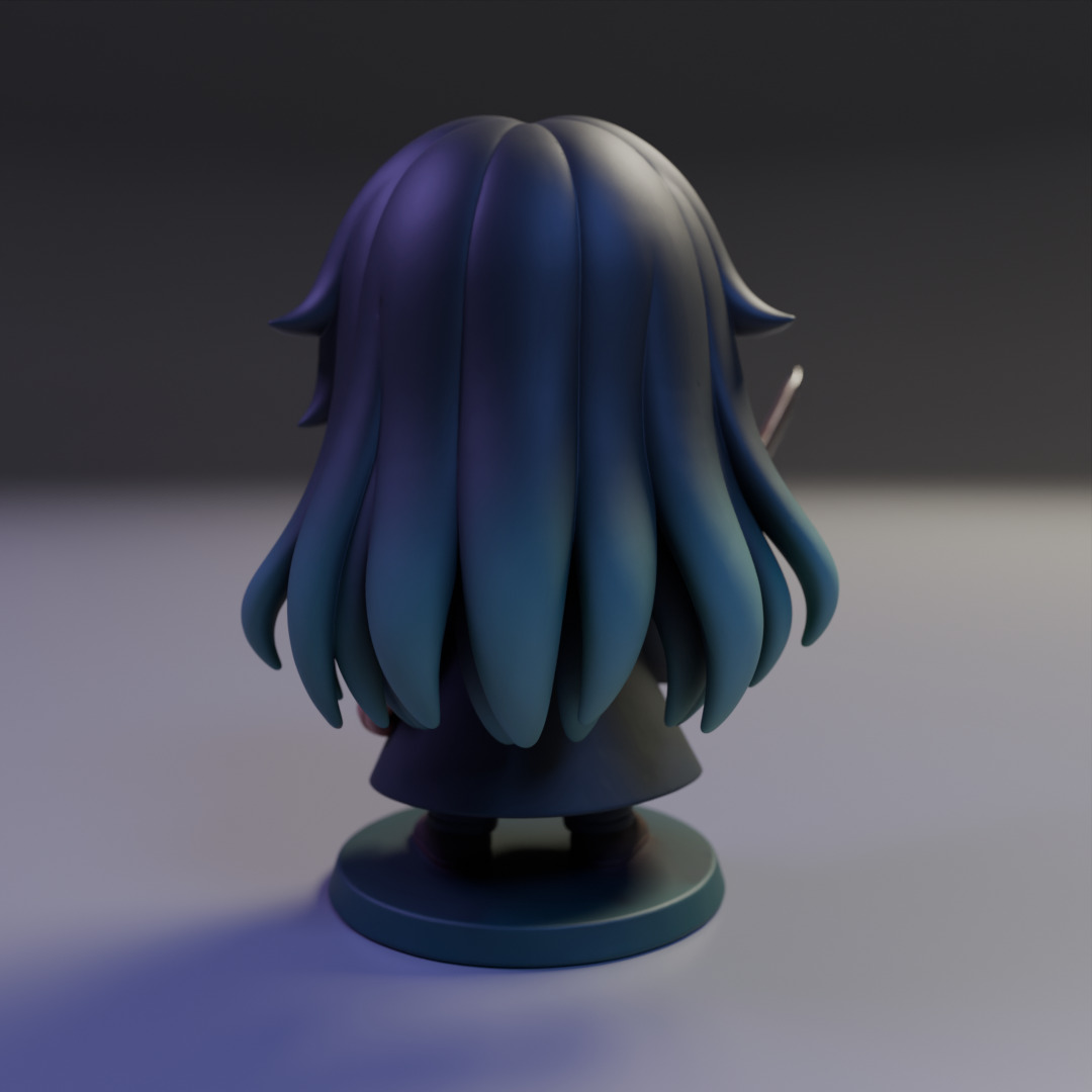 Muichiro Tokito 3D print model_6