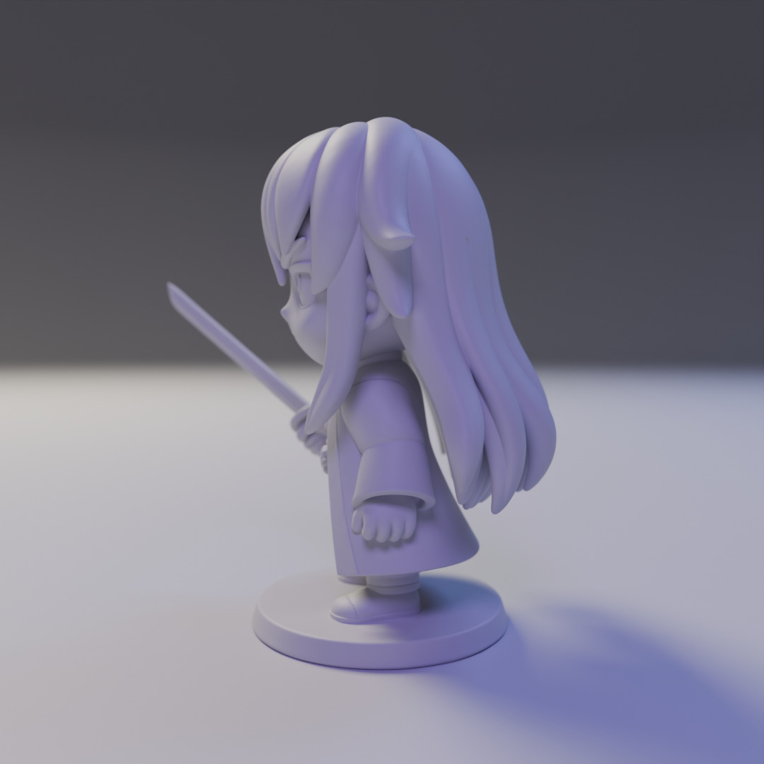 Muichiro Tokito 3D print model_3