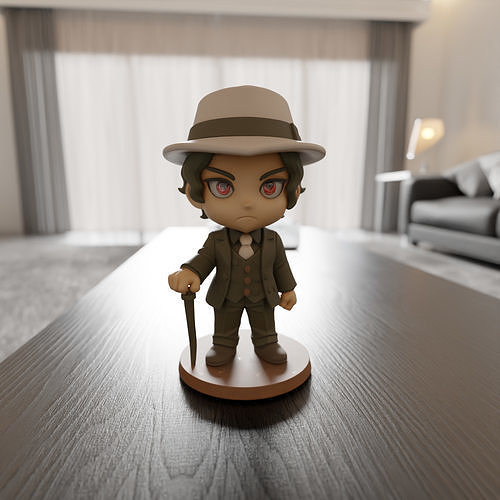 Muzan Kibutsuji 3D print model