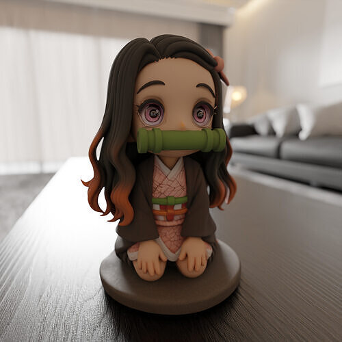 Nezuko Kamado 3D print model